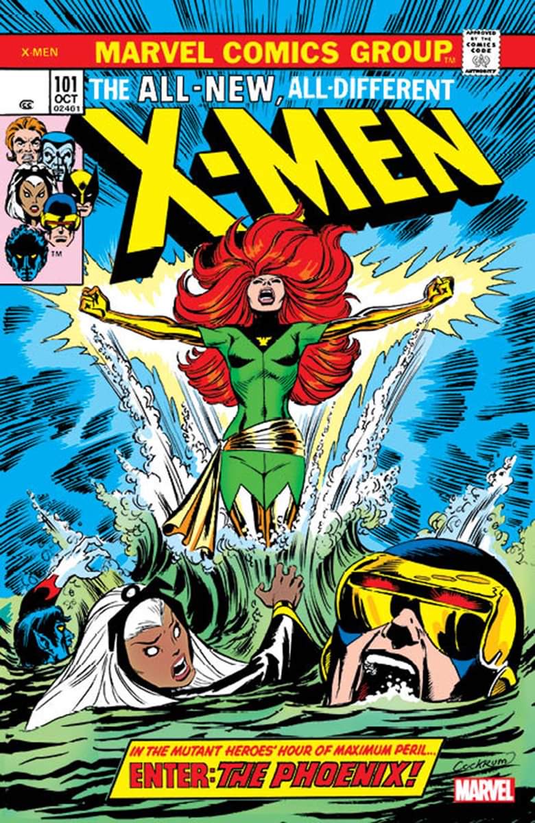 X-Men #101 Facsimile Dave Cockrum foil exclusive variant cover — first Phoenix
