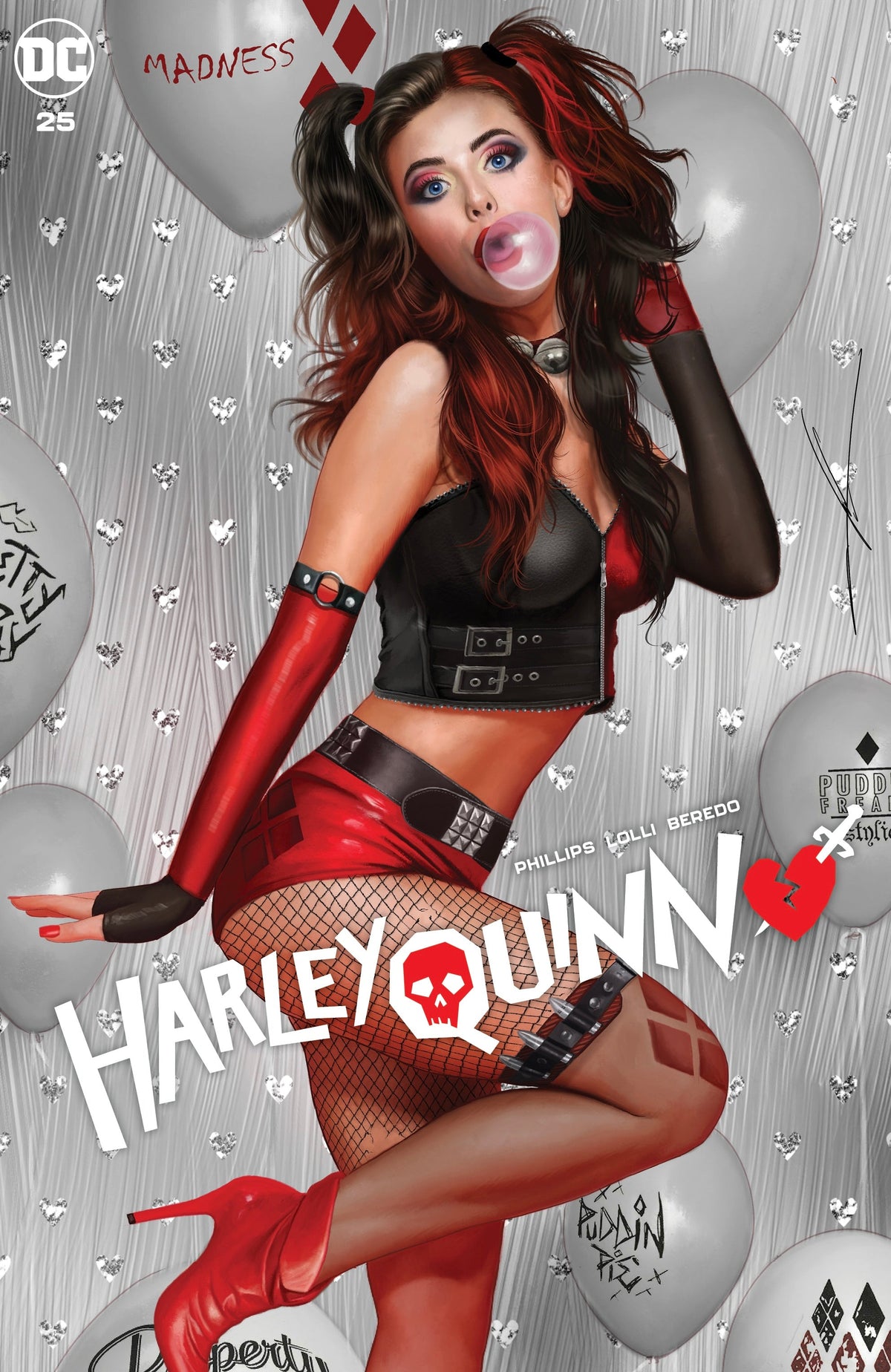 Harley Quinn #25 Carla Cohen exclusive trade dress variant cover
