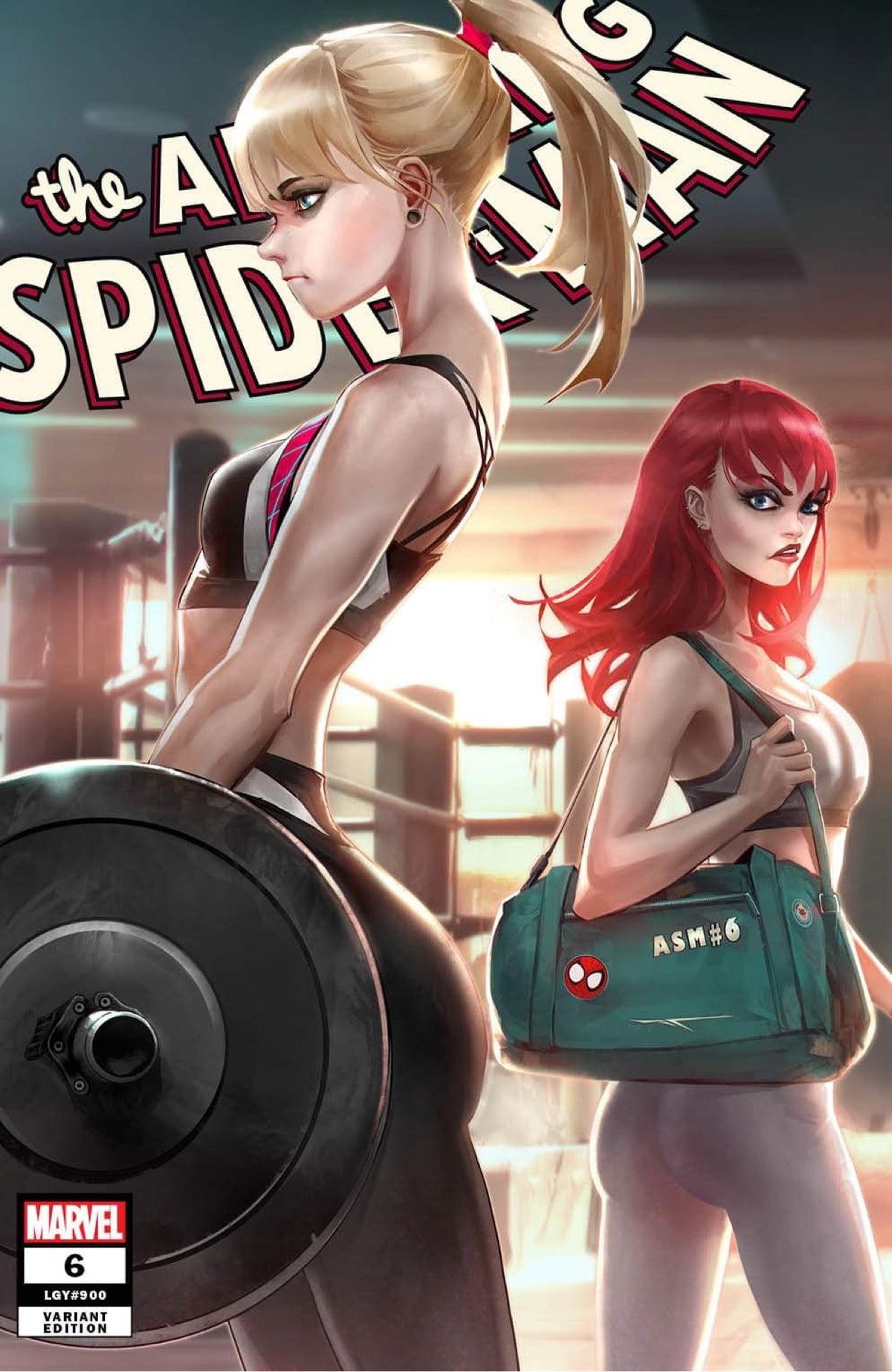 Amazing Spider-Man #6 Ivan Tao Exclusive Gwen and MJ Trade Dress Variant