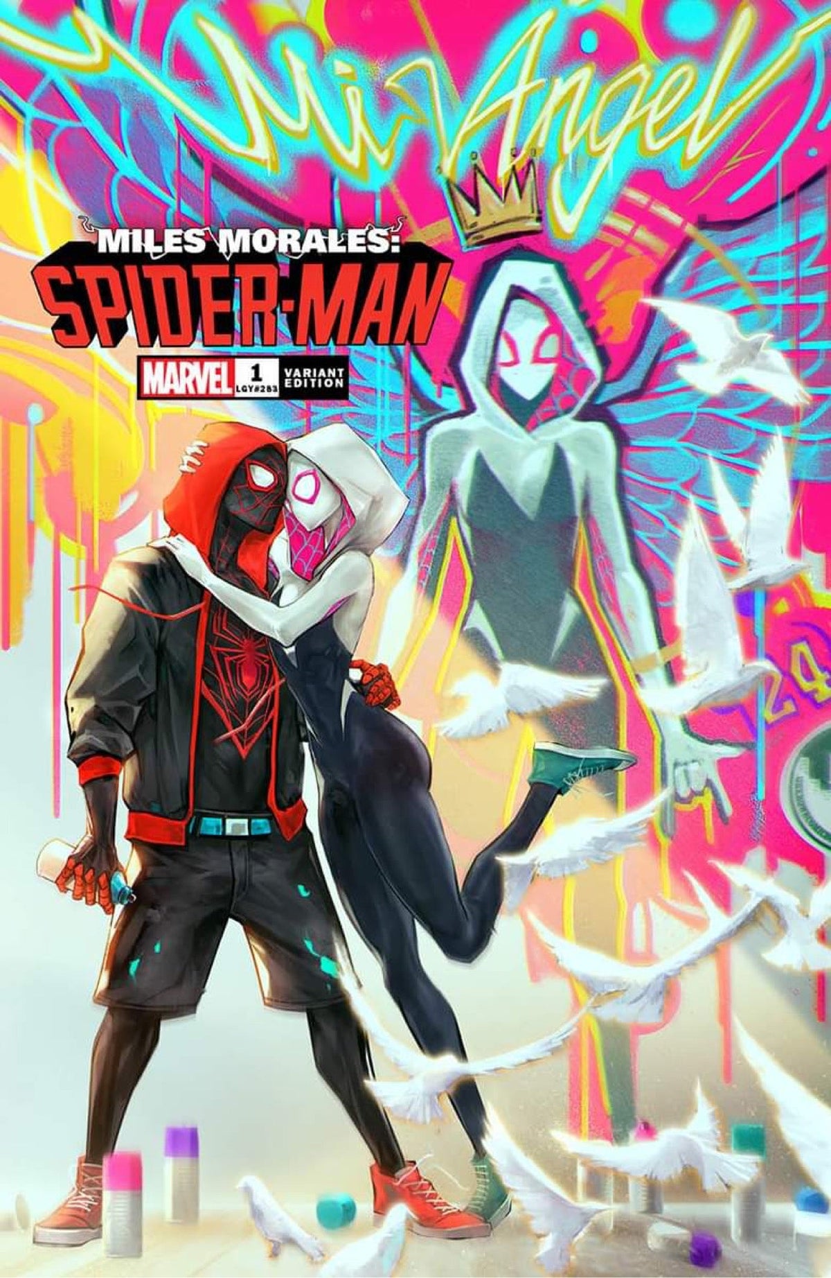 Miles Morales Spider-Man #1 Ivan Tao exclusive trade dress variant cover