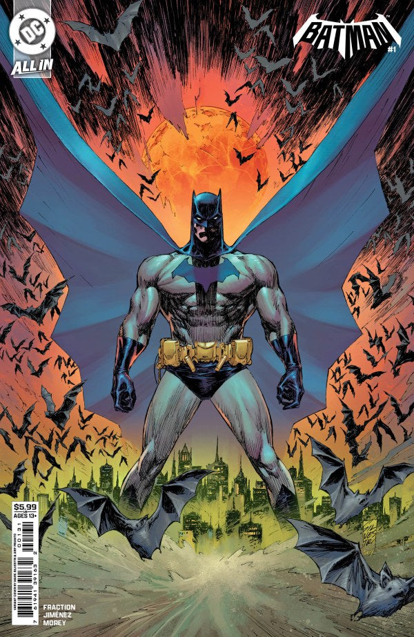 BATMAN #1 CVR C MARC SILVESTRI CARD STOCK VAR