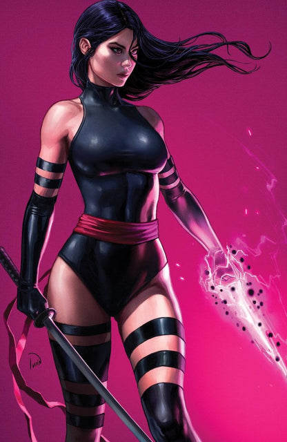 Psylocke #1 Ivan Talavera exclusive pink virgin variant cover