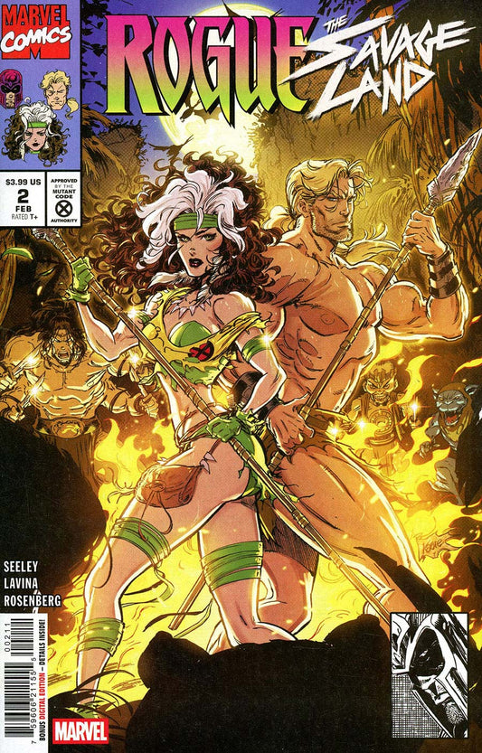 Rogue: The Savage Land #2 Cover A Kaare Andrews