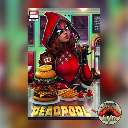 Deadpool #7 Nathan Szerdy Diner Trade & VIRGIN Exclusive 2-Pack