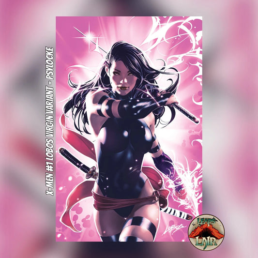 X-MEN #1 LOBOS VIRGIN VARIANT CVR B PSYLOCKE LTD 1000