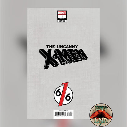 Uncanny X-Men #1 Ivan Talavera Exclusive Variant Cover A (Rogue) - back