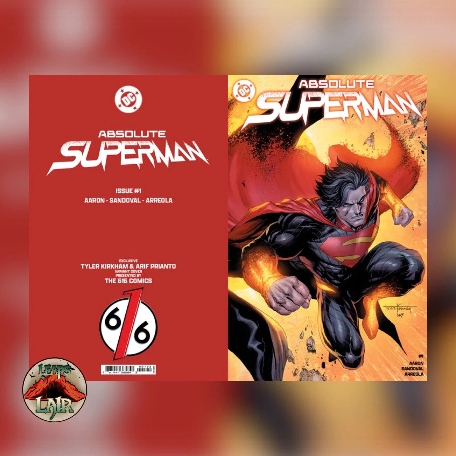 Absolute Superman #1 Tyler Kirkham Exclusive Trade Dress Variant