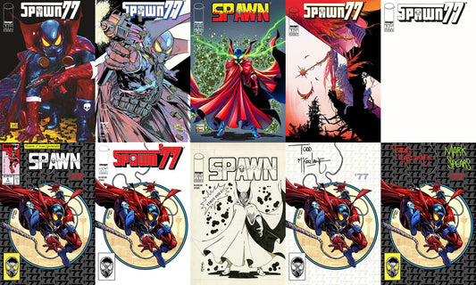 Spawn 77 #1 (Of 3) all covers