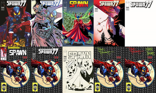 Spawn 77 #1 (Of 3) all covers