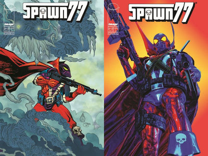 Spawn 77 #2 (Of 3) both covers