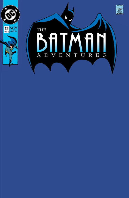 The Batman Adventures #12 Facsimile Edition Cover D Blank Variant