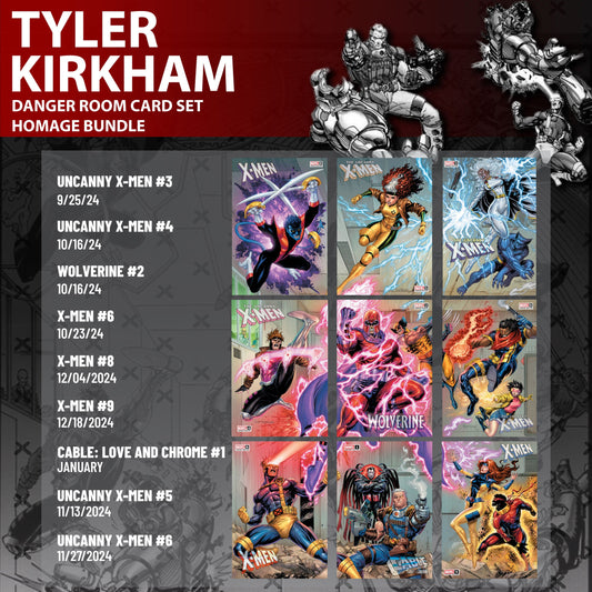 Danger Room connecting covers full set - Tyler Kirkham