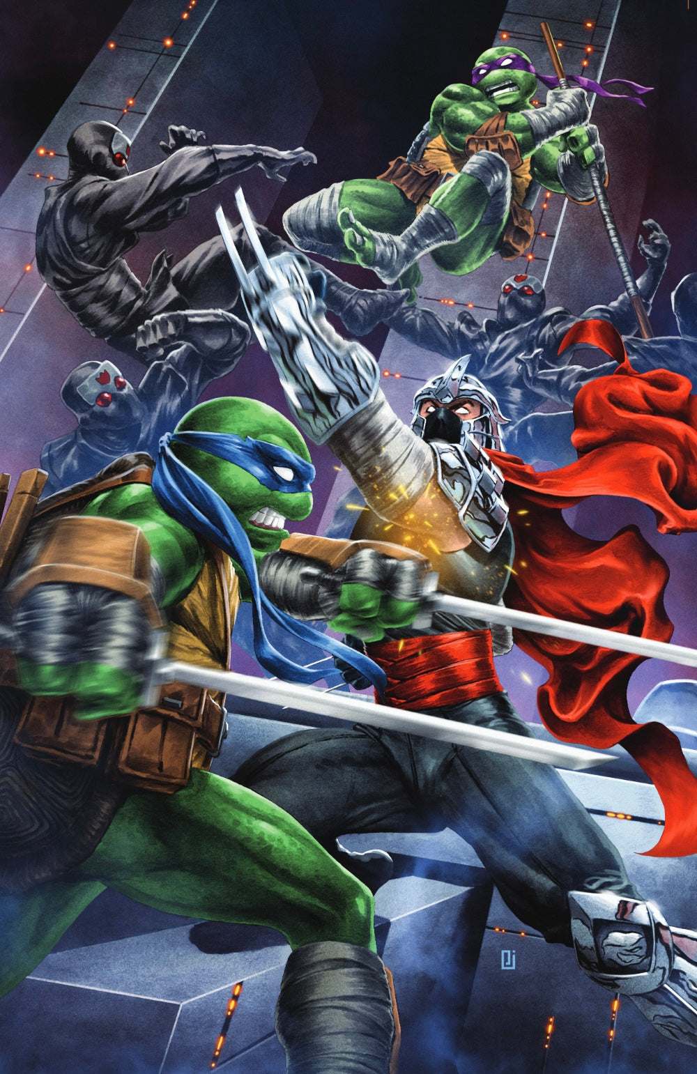 TMNT #6 - Peejay Catacutan Connecting Exclusive Virgin Set (A & B) cover A