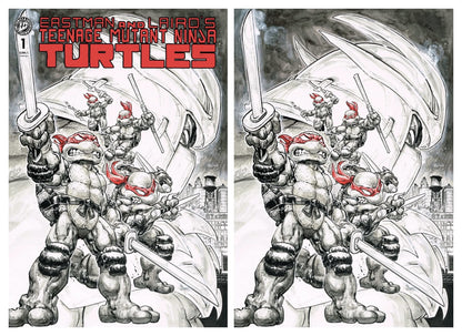 PRE-ORDER 7/31 @ 9am PST : Teenage Mutant Ninja Turtles: Mirage Facsimile #1 Freddie Williams II LeapsLair Exclusive LTD 600 PREORDER 8/26