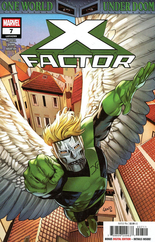 X-Factor #7 Cover A Greg Land (One World Under Doom Tie-In)
