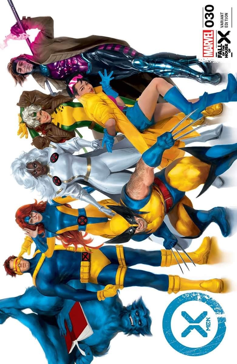 X-Men #30 Miguel Mercado Megacon exclusive team trade dress variant cover