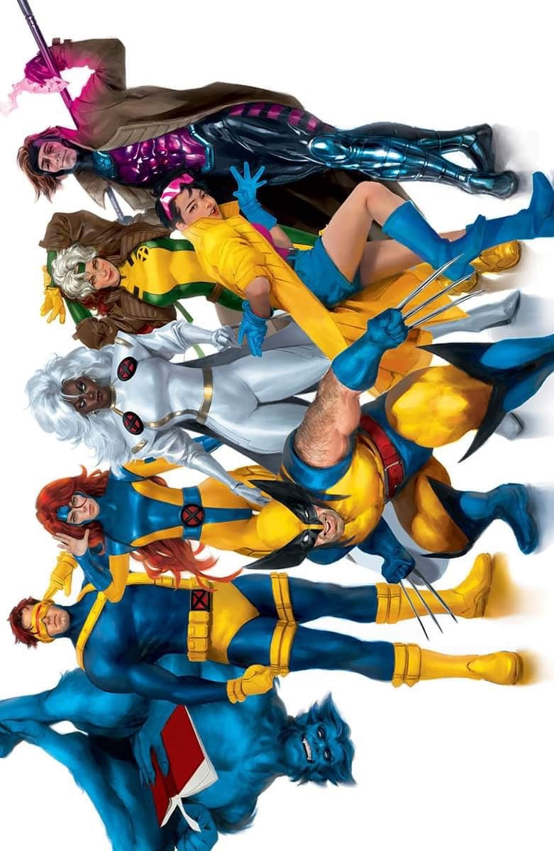 X-Men #30 Miguel Mercado Megacon exclusive team virgin variant cover